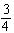 three-quarters