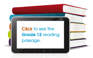 Click to see reading passage.