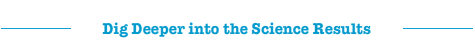 Dig Deeper into the Science Results Dig Deeper into the Science Results