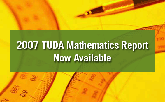 New Release. 2006 TUDA Mathematics report card.